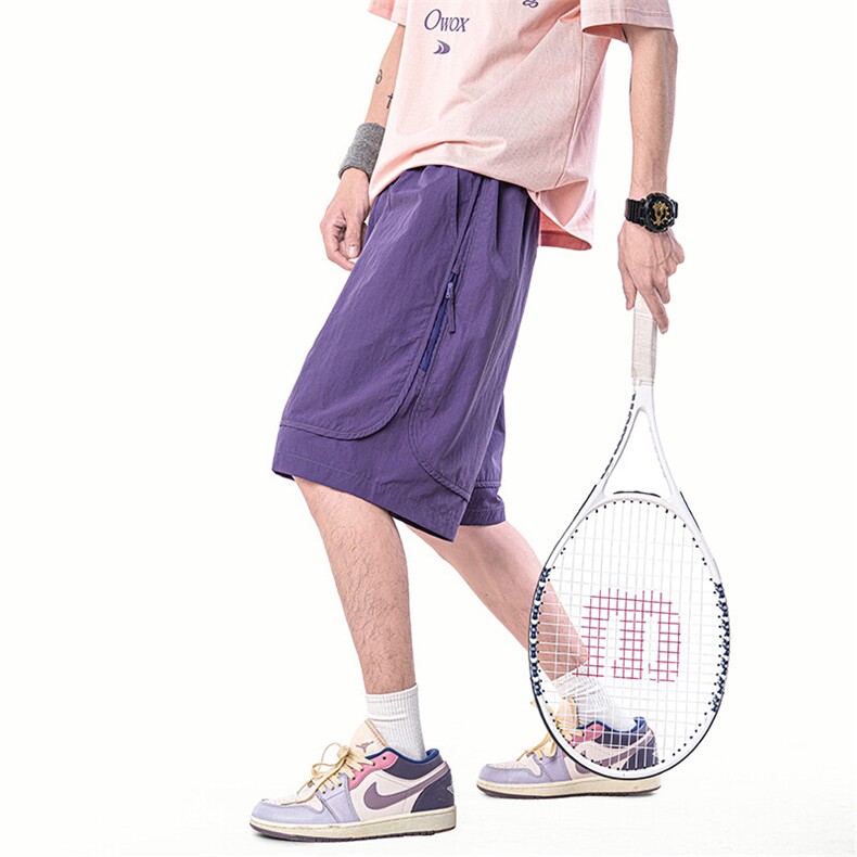 K37372-P55-X78-成分：100锦纶-休闲短裤图片