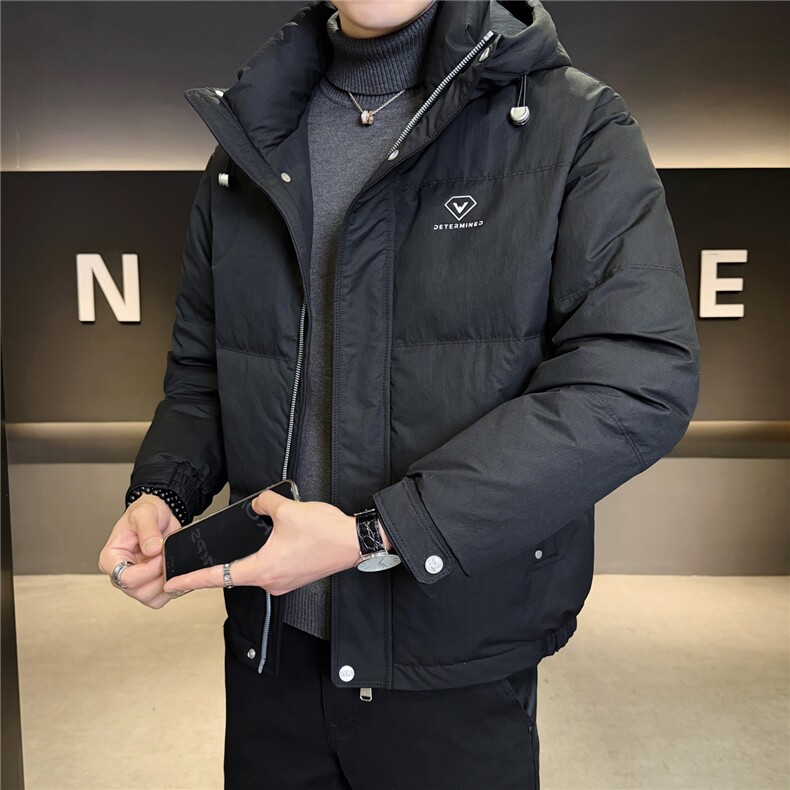 男羽绒服连帽休闲外套男冲锋衣羽绒服A329-YR55899-P215,男装夹克,电商A329