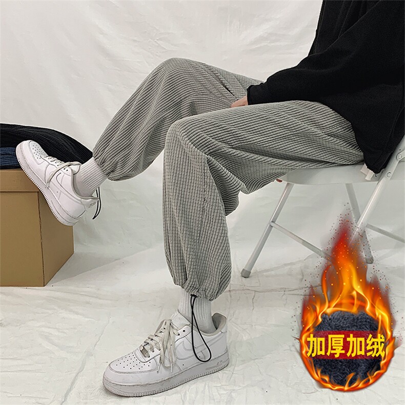 秋冬舒适百搭加绒加厚休闲裤 TY040-1特批35-加绒特批40图片
