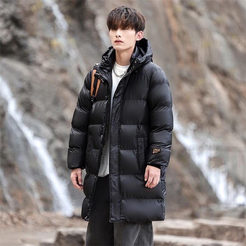 冬季中长款棉服加棉加厚男士棉袄连帽棉衣潮青年A266-MY903-P115，男装棉衣，电商A266