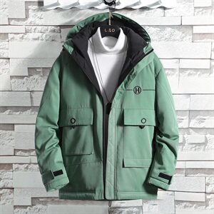 男士休闲连帽加厚保暖棉衣外套棉服棉袄冬季防寒开衫男装M999图片
