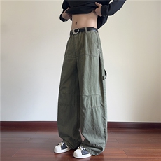 抖音品质春季新款美式高街宽松工装休闲裤B315-K25610-p70控98，男装休闲裤，电商B315