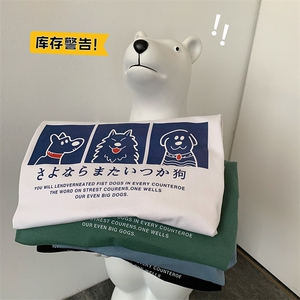 高点击 中性风短袖t恤纯棉夏学生宽松半袖 416B-1-DT91-P25 限39图片