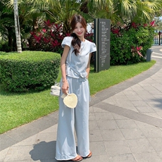 【大货已出放心推】时尚套装女2025夏2C227/2521/P165K218，女装套装/套裙，2C227
