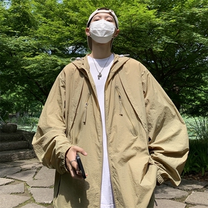 轻薄防晒衣男女款夏季潮牌透气防晒服外套宽松户外上衣 F017-P45图片