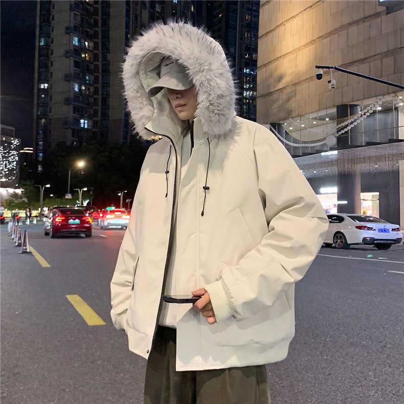 新款休闲棉衣图片