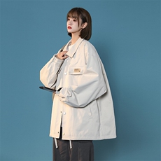！815A-MJ7332-68特2025秋季外套秋装工装外套宽松休闲夹克女，男装夹克，星座815A