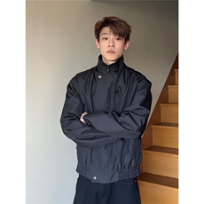 现货DJK528-批65新款潮牌翻领夹克外套男士冲锋衣，男装夹克，星座603-2
