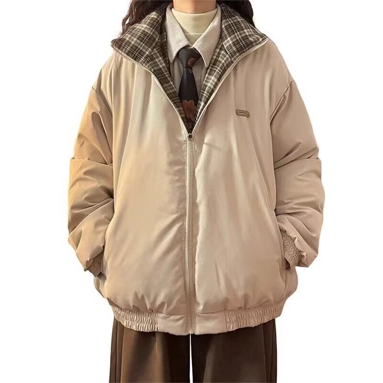 棉服男女冬季中性风小众高级感宽松棉衣冬外套潮流百搭TT118P76,男装棉衣,星座1013-5