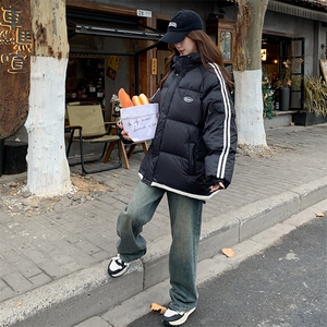 现货！ 2C056-3305-P285控428（黑拼白90绒羽绒服）图片