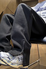 秋冬新品毛呢加厚拉链开衩大码休闲裤M~5XLXZ604-KG70-P50控68，男装休闲裤，星座604