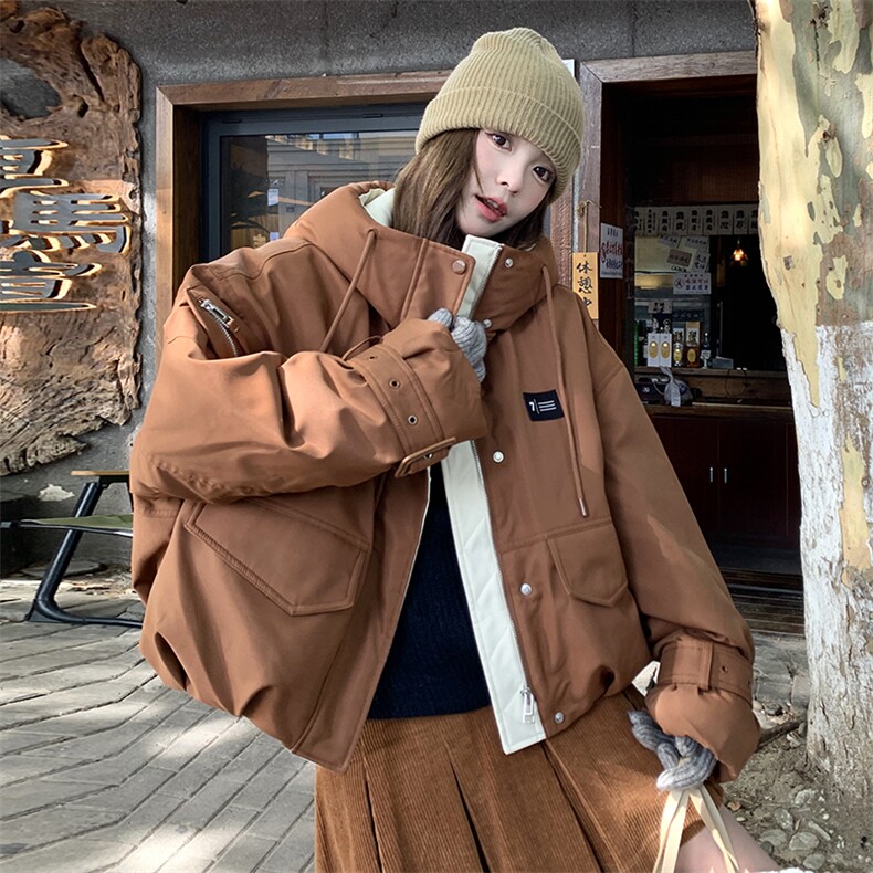 【新款】时髦舒适宽松的羽绒服088-9933p195k298,女装羽绒服,2C088