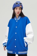 春秋季棒球服外套新款ins潮情侣学生休闲针织夹克A305-DF32-P75，男装夹克，电商B306
