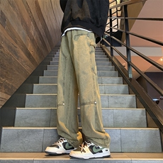 春秋现货伐木工装牛仔裤男宽松直筒GK07-P55-限价68，男装牛仔裤，星座310A-1