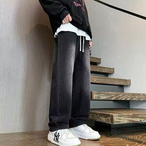 童装男童天丝牛仔裤夏季2025新款薄款直筒儿童裤子长裤男生休闲裤图片