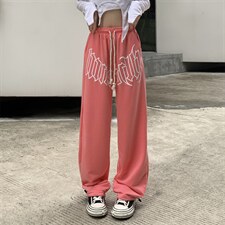 218-1-P43-K18153新款时尚休闲宽松直筒潮男百搭休闲裤，男装休闲裤，四季星座218-1