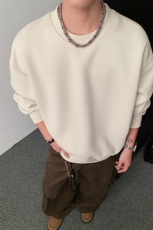 重磅65棉拼接430克结构板圆领卫衣撞色短宽外套男潮RH5301-特P36，女装短外套，星座610B-1