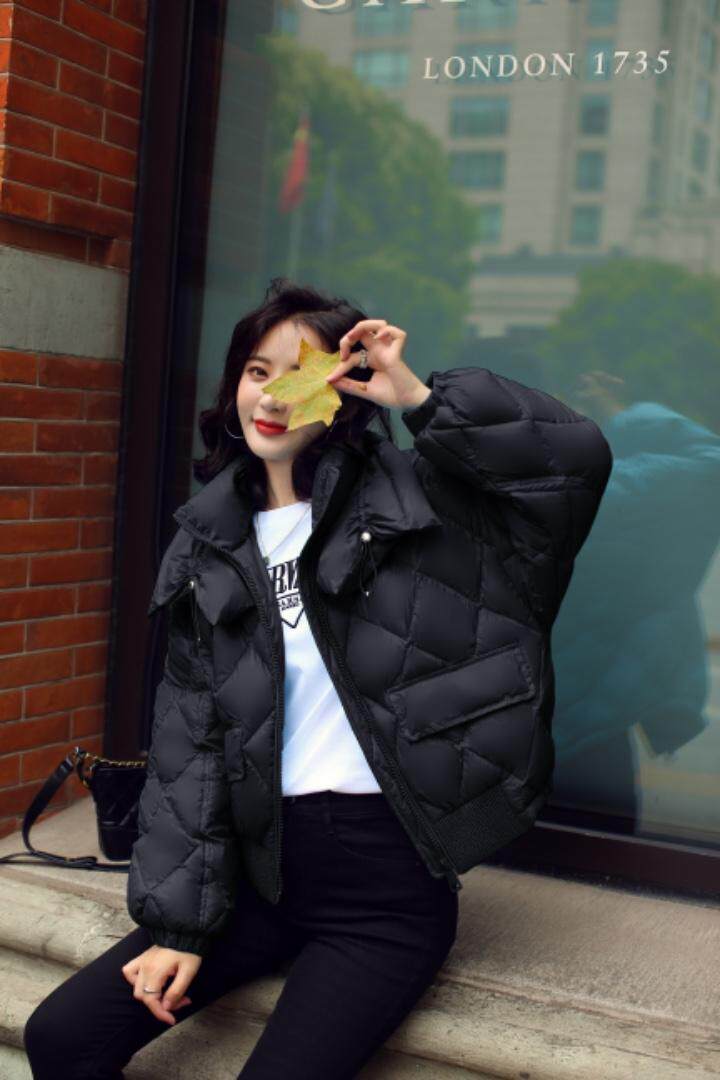 双领夹克羽绒服（90绒），女装羽绒服，卡西姆