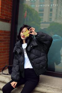 双领夹克羽绒服（90绒）图片