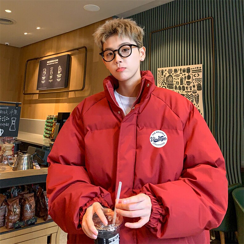 现货抖音得物可供视频冬季三防加厚羽绒棉衣外套面包棉服81127,男装棉衣,电商A486