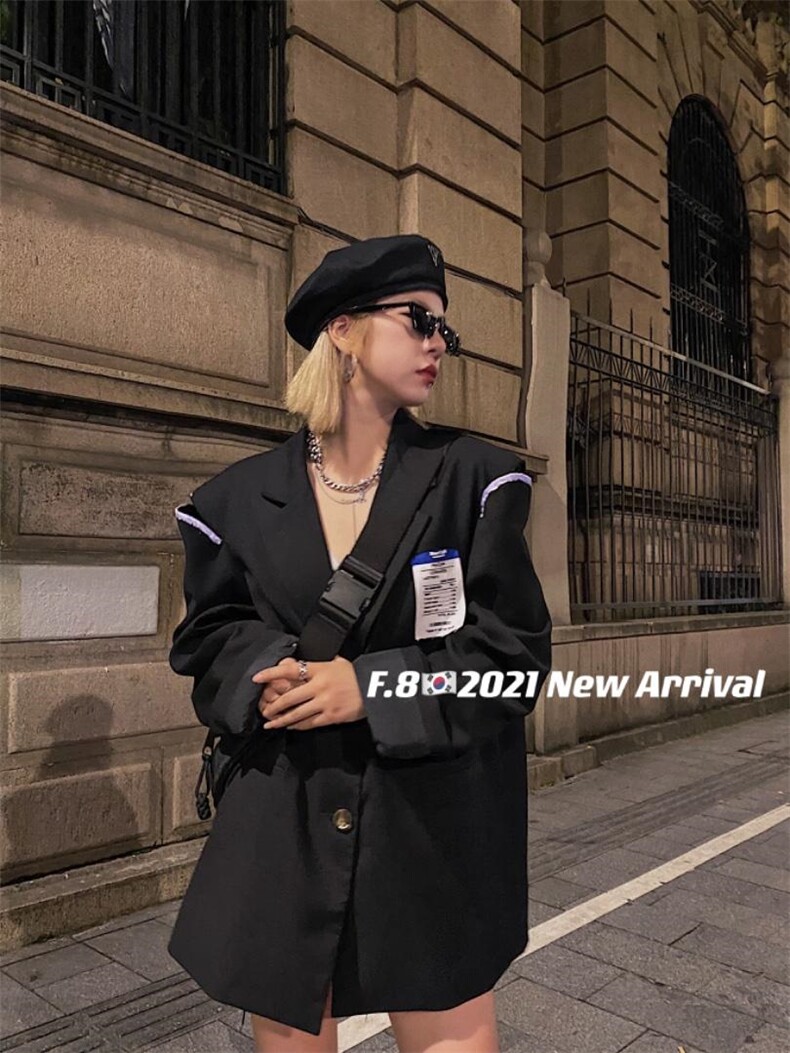 秋装新款，设计感十足的范儿西装，三色两码，女装西装，慕容神话