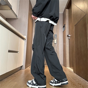 秋冬款加绒休闲裤男加绒加厚修身防水冲锋裤MK4524 P41图片