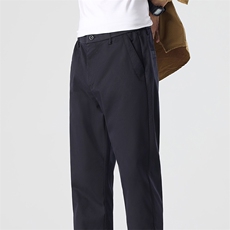 锥形休闲裤男款秋冬季新款九分裤子直筒宽松2025新款D9015-P45，男装休闲裤，星座509