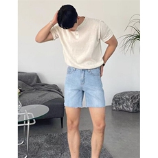 欧货半高领针织衫肌肉男硬汉紧身弹力短袖莫代尔条纹t恤Z04，男装T恤，星座1116A-2（原606A-1）