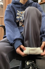 加绒加厚冬季高街休闲直筒裤715-6-BX22P55(控78），男装休闲裤，星座715-6