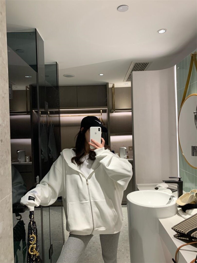 卫衣外套，女装卫衣/绒衫，哈喽·小鱼