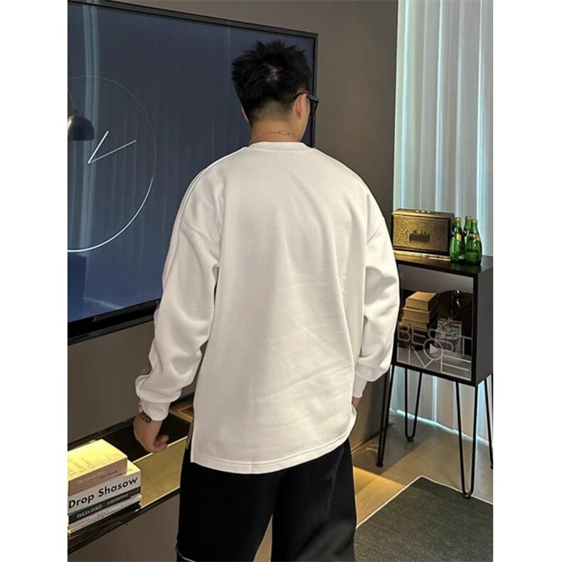 慵懒文艺时尚气质原宿简约长袖卫衣流行百搭ins潮流日系新款,男装卫衣,星座506A