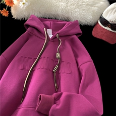 乌梅紫色 加绒