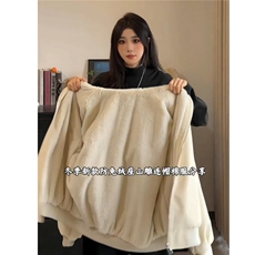 毛领皮衣棉服男女款冬季加棉棒球服外套美式高级感棉衣夹克，男装夹克，星座506A