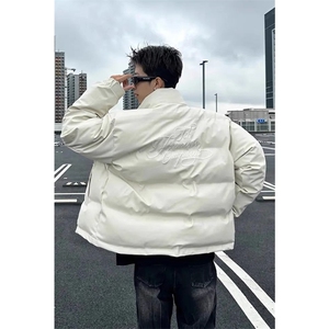 现货 网图切片 慎用 刺绣PU皮棉服棉袄加厚保暖外套MY758-P108图片
