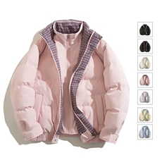 假两件简约立领棉服外套2025冬季新款加厚男生休闲棉衣MY2515-P85，男装棉衣，星座610（原A335）