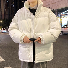 港风冬季新款立领棉服中性情侣风潮牌百搭棉衣外套111-P75，男装棉衣，星座717