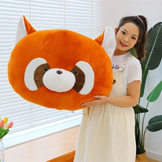 佳美玩具 欧貂反转熊猫浣熊抱枕