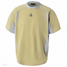 羽毛球速干运动套装女夏季薄款户外冰丝短袖t恤骑行跑步健身短裤，男装T恤，电商C306-1