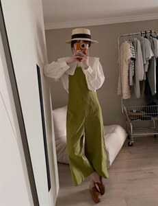 夏季新款现货，设计款背带裤图片