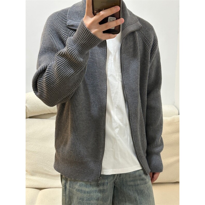 【有货】M5653HH-特P55cleanfit拉链开衫毛衣外套男款针织衫秋冬,男装针织衫/毛衣,星座1007（原301D）