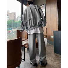 2025春季新款长袖男简约ins原宿潮流休闲套装TZ8803，男装休闲套装，星座1108