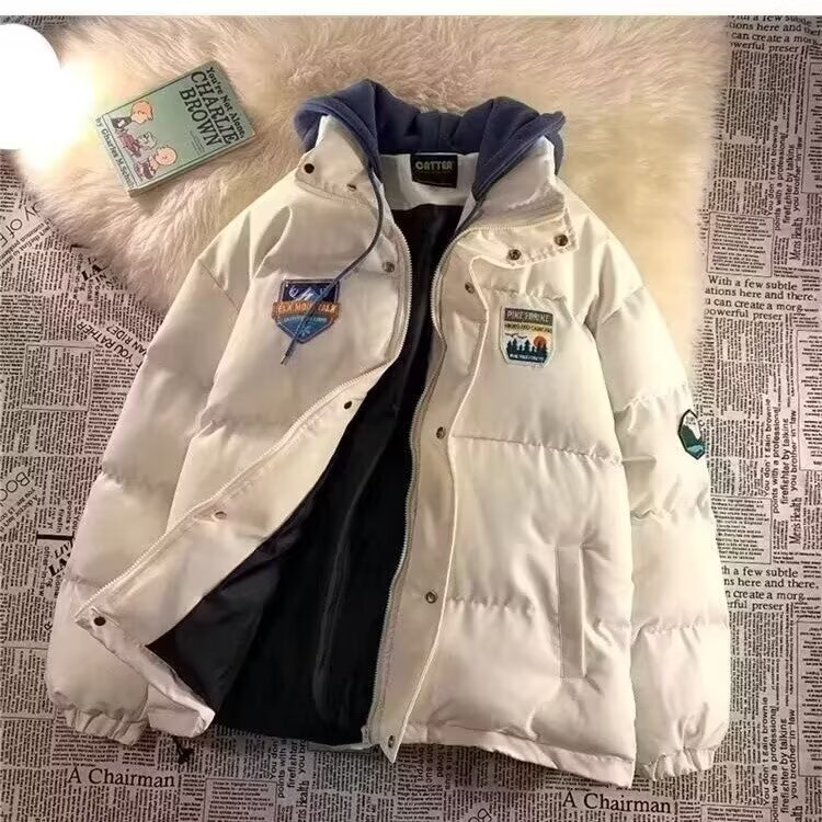 1506A/G2100/P64复古灯芯绒冬季刺绣立领棉服1,男装棉衣,星座1506A