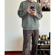 毛衣开衫外套男秋冬宽松拉链针织衫男士休闲上衣M5006，男装针织衫/毛衣，星座1116A（原606A-3）