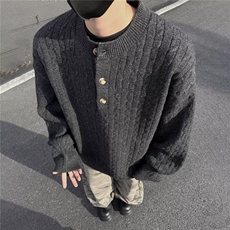 MM399-P55美式新款复古休闲百搭慵懒风针织毛衣，男装针织衫/毛衣，星座617A-2
