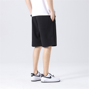 夏季新品休闲短裤男薄款纯色直筒中裤五分裤男 2385/P32 M-8XL图片