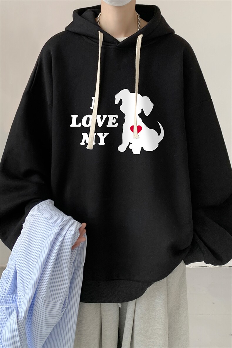 连帽卫衣男大码胖子帽衫大号运动服WY2448-P35,男装卫衣,电商A040