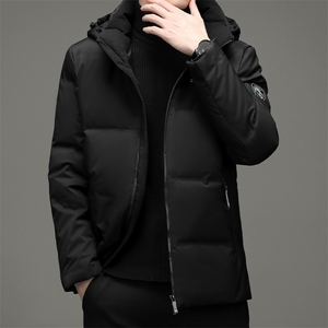 新款加厚可脱卸帽羽绒服男短款中青年商务休闲外套DFLDY5006-P290图片
