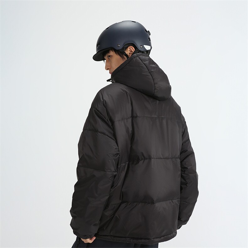 南夏乔装2025冬季新款日系保暖防风印花连帽羽绒服情侣休闲羽绒袄,男装羽绒服,电商S006（B521）
