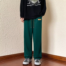 裤子男士ins高街潮牌宽松运动男生潮流休闲长裤K02886-P30，男装休闲裤，星座308B-1
