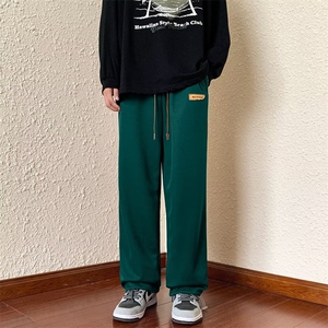 裤子男士ins高街潮牌宽松运动男生潮流休闲长裤K02886-P30图片